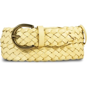 image:imageLucky Brand Womens Fashion Leather Belt  Stylish  Trend  Classic  Modern  Jean  Pant  Skirt  DressWoven  Yellow