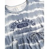image:imageLucky Brand Womens 2 Piece Pajama Set Roll Sleeve Top amp Shorts Casual Sleepwear and Loungewear Cozy Soft PjsOcean Tie Dye