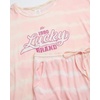 image:imageLucky Brand Womens 2 Piece Pajama Set Roll Sleeve Top amp Shorts Casual Sleepwear and Loungewear Cozy Soft PjsPink Tie Dye