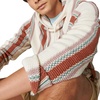 image:imageLucky Brand Womens Mens Striped Baja SweaterNatural Multi