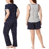 image:imageLucky Brand Womens Pajama Set  4 Piece Sleep Shirt Tank Top Pajama Pants Lounge Shorts SXLStars