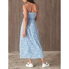 image:imageLucky Brand Womens Printed Smocked DressBlue Multi