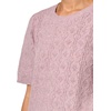 image:imageLucky Brand Womens Puff Sleeve Pointelle Sweater TeeElderberry