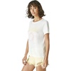 image:imageLucky Brand Womens Rainbow Classic Crew TeeMarshmallow