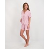 image:imageLucky Brand Womens Short Sleeve Top and Short Sleep Set 2Piece Soft Comfortable Pajama Set for Relaxed Nights and LoungingBleached Mauve