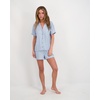 image:imageLucky Brand Womens Short Sleeve Top and Short Sleep Set 2Piece Soft Comfortable Pajama Set for Relaxed Nights and LoungingCelestial Blue