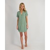 image:imageLucky Brand Womens Sleep Shirt Dress 2Pack Soft Comfortable Nightgown Style Sleepwear for Relaxed Nights and LoungingGreen Bay  Dark Heather Grey