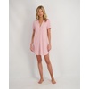 image:imageLucky Brand Womens Sleep Shirt Dress 2Pack Soft Comfortable Nightgown Style Sleepwear for Relaxed Nights and LoungingStonewash  Bleached Mauve