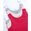 image:imageLucky Brand Womens Tank Top  4 Pack Stretch Cotton Scoop Neck Sleeveless TShirt Camiseta sin Mangas para MujerLight Pink