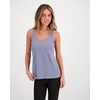 image:imageLucky Brand Womens Tank Top 2Pack Soft Cotton Blend Sleeveless Shirts for Everyday Wear Layering or LoungingBlueStripe Pack Stonewash BlueNavyWht Stripe