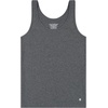 image:imageLucky Brand Womens Tank Top 2Pack Soft Cotton Blend Sleeveless Shirts for Everyday Wear Layering or LoungingCharcoalStripe Pack Charcoal Htr BlkWht Stripe