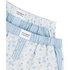 image:imageLucky Brand Womens Pajama Bottoms  UltraSoft 2 Pack Sleep and Lounge Sweat Shorts Cortos de Pijama para MujerThin StripeBreezy Ditsy