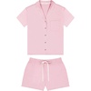 image:imageLucky Brand Womens Short Sleeve Top and Short Sleep Set 2Piece Soft Comfortable Pajama Set for Relaxed Nights and LoungingBleached Mauve