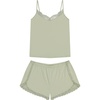image:imageLucky Brand Womens Spaghetti Strap Tank amp Short Pajama Set 2Piece Lightweight Sleepwear amp Lounge Set with Relaxed FitSea Foam Green