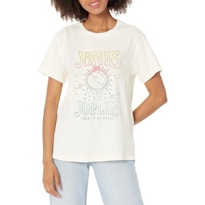 image:imageLucky Brand Womens Rainbow Classic Crew TeeMarshmallow