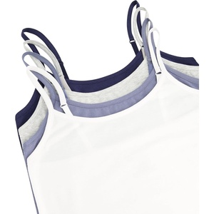image:imageLucky Brand Womens Spaghetti Strap Tank Top 4Pack Soft Lightweight Camisole Style Tanks for Everyday Wear amp LayeringNeutral Blue PackBlue IrisHeahter GraySlatestoneWhite