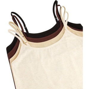 image:imageLucky Brand Womens Spaghetti Strap Tank Top 4Pack Soft Lightweight Camisole Style Tanks for Everyday Wear amp LayeringNeutral Brown PackBlackChocolateFrappeOatmeal Heather