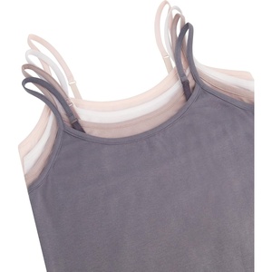 image:imageLucky Brand Womens Spaghetti Strap Tank Top 4Pack Soft Lightweight Camisole Style Tanks for Everyday Wear amp LayeringNeutral Pink PackRosewaterWhiteSphinkDark Grey