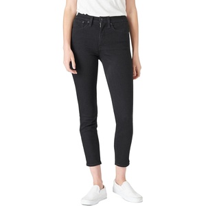 image:imageLucky Brand Womens High Rise Bridgette Skinny JeansClean Black