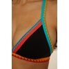 image:imageLucky Brand Avila  Womens Halter Bikini Top Adjustable Tie Back Swimwear Separates for Women Black Medium