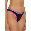 image:imageLucky Brand Womens Avila Hipster Bikini Bottom Cheeky Coverage Swimwear Separates for WomenBlack