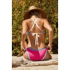 image:imageLucky Brand Womens Avila Hipster Bikini Bottom Cheeky Coverage Swimwear Separates for WomenCandy Pink