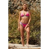 image:imageLucky Brand Womens Avila Hipster Bikini Bottom Cheeky Coverage Swimwear Separates for WomenCandy Pink