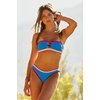 image:imageLucky Brand Womens Avila Hipster Bikini Bottom Cheeky Coverage Swimwear Separates for WomenPeacock