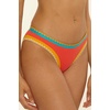 image:imageLucky Brand Womens Avila Hipster Bikini Bottom Cheeky Coverage Swimwear Separates for WomenScarlet