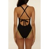image:imageLucky Brand Womens Avila One Piece Swimsuit Adjustable Bathing Suits for WomenBlack