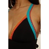 image:imageLucky Brand Womens Avila One Piece Swimsuit Adjustable Bathing Suits for WomenBlack