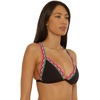 image:imageLucky Brand Womens Malaga Halter Bikini Top Adjustable Tie Back Swimwear Separates for WomenBlack