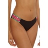 image:imageLucky Brand Womens Malaga Tab Side Bikini Bottom Cheeky Coverage Swimwear Separates for WomenBlack