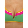 image:imageLucky Brand Womens Maldives Scoop Bikini Top Adjustable Tie Back Swimwear Separates for WomenSea Grass