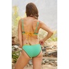 image:imageLucky Brand Womens Maldives Scoop Bikini Top Adjustable Tie Back Swimwear Separates for WomenSea Grass