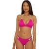 image:imageLucky Brand Womens Sardinia Halter Bikini Top Adjustable Tie Back Swimwear Separates for WomenBerry
