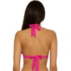 image:imageLucky Brand Womens Sardinia Halter Bikini Top Adjustable Tie Back Swimwear Separates for WomenBerry