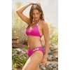 image:imageLucky Brand Womens Sardinia Hipster Bikini Bottom Cheeky Coverage Swimwear Separates for WomenBerry