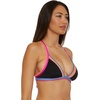 image:imageLucky Womens Avila Halter Bikini Top Adjustable Tie Back Swimwear Separates for WomenBlack