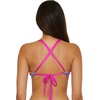 image:imageLucky Womens Avila Halter Bikini Top Adjustable Tie Back Swimwear Separates for WomenBlack
