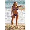 image:imageLucky Womens Avila Halter Bikini Top Adjustable Tie Back Swimwear Separates for WomenNavy
