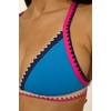 image:imageLucky Womens Avila Halter Bikini Top Adjustable Tie Back Swimwear Separates for WomenPeacock