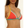 image:imageLucky Womens Avila Halter Bikini Top Adjustable Tie Back Swimwear Separates for WomenScarlet