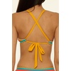 image:imageLucky Womens Avila Halter Bikini Top Adjustable Tie Back Swimwear Separates for WomenScarlet