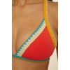 image:imageLucky Womens Avila Halter Bikini Top Adjustable Tie Back Swimwear Separates for WomenScarlet