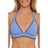 image:imageLucky Brand Womens Marbella Halter Bikini Top Adjustable Tie Back Swimwear Separates for WomenOcean