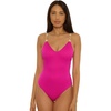image:imageLucky Brand Womens Sardina Tank Maillot One Piece Swimsuit Adjustable Bathing Suits for WomenBerry