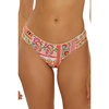 image:imageLucky Brand Womens Verona Hipster Bikini Bottom Cheeky Coverage Swimwear Separates for WomenMulticolor
