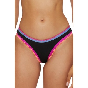 image:imageLucky Brand Womens Avila Hipster Bikini Bottom Cheeky Coverage Swimwear Separates for WomenBlack