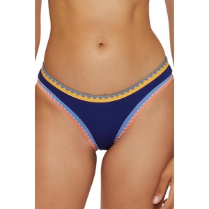 image:imageLucky Brand Womens Avila Hipster Bikini Bottom Cheeky Coverage Swimwear Separates for WomenNavy